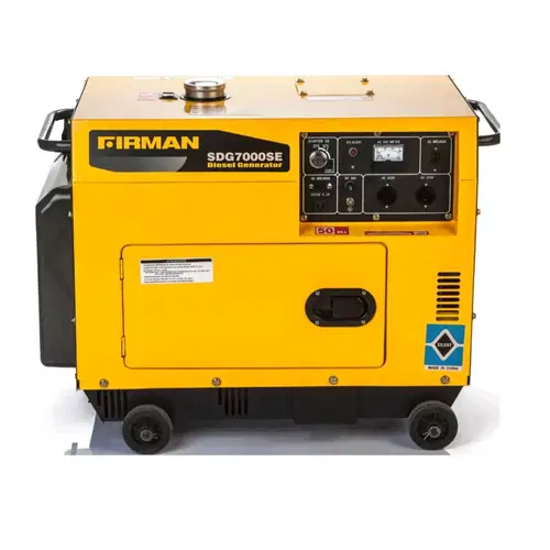 Firman SDG7000SE, 5kva Soundproof Key Starter Generator - Image 2