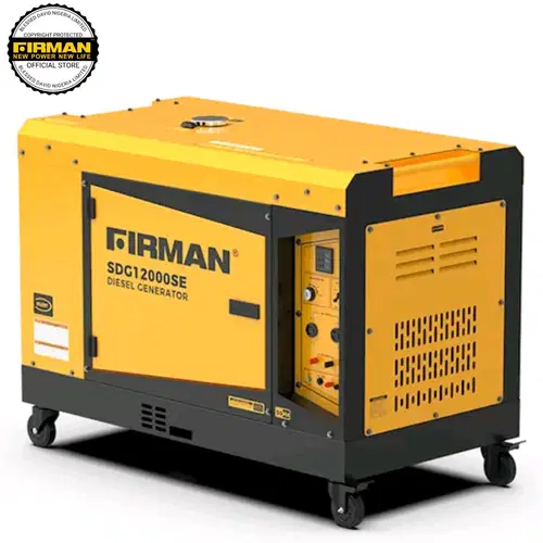 Firman SDG15000SE 12kva Diesel Generator, 100% Copper - Image 3