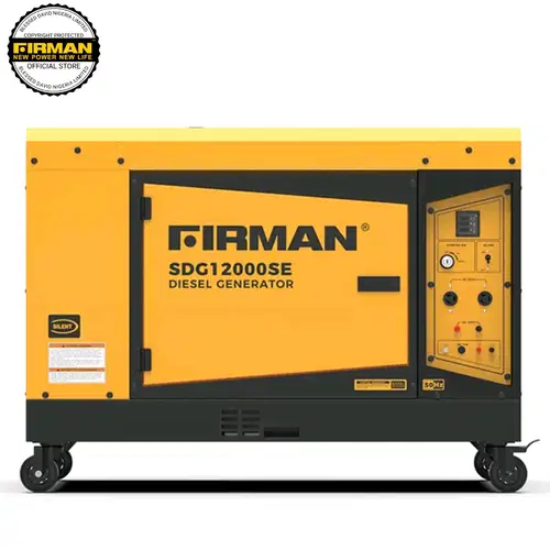 Firman SDG15000SE 12kva Diesel Generator, 100% Copper - Image 2
