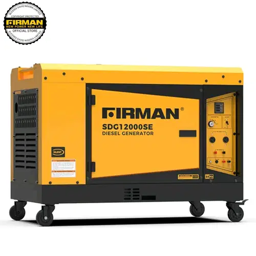 Firman SDG15000SE 12kva Diesel Generator, 100% Copper