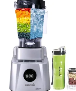 Alternative view of Buchymix Turbocrush High Performance Digital Blender BX300- Silver