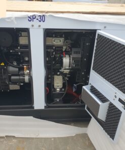 Alternative view of 30kva Perkins Soundproof Diesel Generator