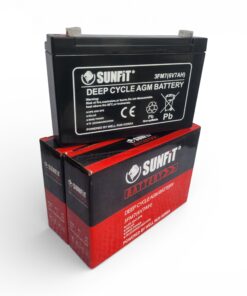 SunFit 6V 7Ah Replacement Battery