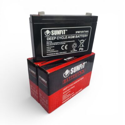 SunFit 6V 7Ah Replacement Battery
